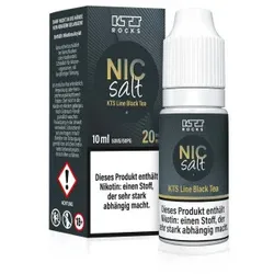 KTS Line - Black Tea 10ml 20mg NicSalt Liquid by KTS