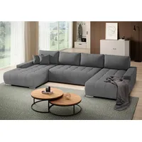 Beautysofa Ecksofa DRACO U - 2 Jahre Gewährleistung -