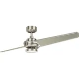 Licht-Erlebnisse UBBA 142 cm Deckenventilator Weiß