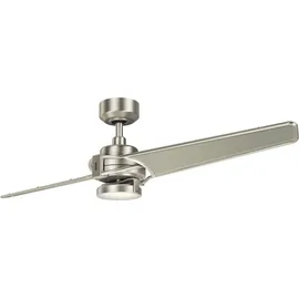 Licht-Erlebnisse UBBA 142 cm Deckenventilator Weiß