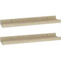 vidaXL Wandregal 40 x 9 x 3 cm Sonoma-Eiche