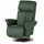 HIMOLLA Sessel 7418 Leder 81 x 111 x 95 cm Grün elektrisch