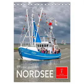 Calvendo Meine geliebte Nordsee (Tischkalender 2026 DIN A5 hoch), CALVENDO Monatskalender: