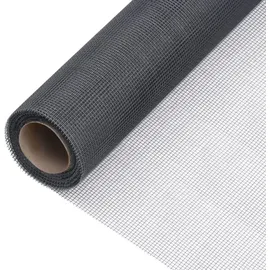 vidaXL Fliegengitter 112 x 200 cm Grau
