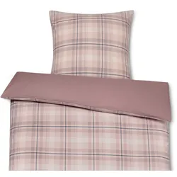 Tchibo - Flanell-Bettwäsche - rosa