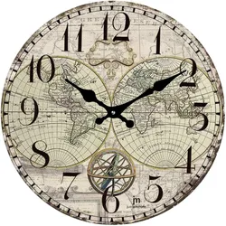 Wanduhr LOWELL, bunt, T: 4cm, Wanduhren