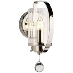 Cassie Wandleuchte nickel poliert Elstead Lighting