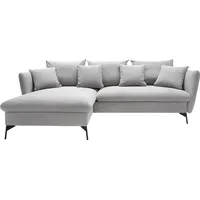 Andas Ecksofa »LIVORNO,258 cm, L-Form,«, Schlaffunktion u. Bettkasten (139/224cm),