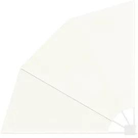 vidaXL Faltbarer Balkonfächer 140 x 140 cm creme