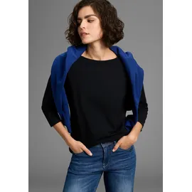 LAURA SCOTT 3/4-Arm-Shirt Schwarz 40/42