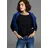 LAURA SCOTT 3/4-Arm-Shirt Schwarz 40/42