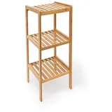 Relaxdays Badregal braun 33,0 x 33,0 x 79,0 cm