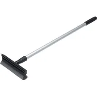 VIKAN Scheibenschaber mit Schwamm & Teleskopstiel 710 mm Schwarz
