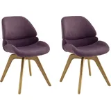 MCA Furniture »Henderson«, Polsterstuhl drehbar mit Nivellierung, mit Feinflor Absetzung, bis 120 kg