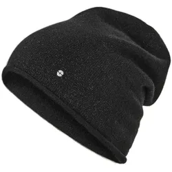 Tchibo - Glitzernde Feinstrick-Beanie - schwarz