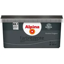 Alpina Farbrezepte Dunkle Eleganz matt 1 l