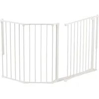 Baby Dan Kaminschutzgitter Flex M 90-146 cm weiß