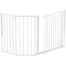 Baby Dan Kaminschutzgitter Flex M 90-146 cm weiß