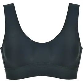 NATURANA Gemoldeter BH NATURANA "Smoothing", Damen, Gr. M, N-Gr, schwarz, Obermaterial: 77% Polyester, 23% Elasthan, unifarben, BHs, hohe Seitenteile, weich, bequem, basic, breite Träger, ohne Bügel