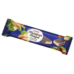 Marzipan Nougat Riegel in Zartbitterschokolade 40g