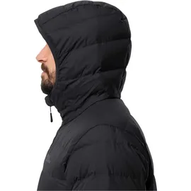 Jack Wolfskin Ather Down Kapuzenpullover - Black - 3XL