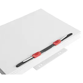 HASenPfeil ® 1 Heftstreifen für 500 Blatt weiß Kunststoff, 20 St.