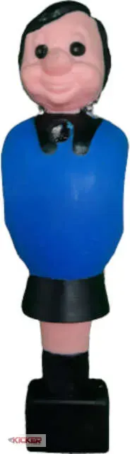 Garlando Kickerfigur Metall Blau