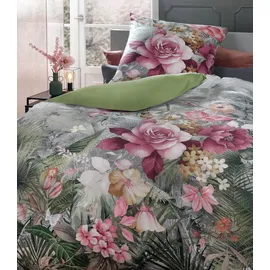 CASANOVA Rosalie Floral Mehrfarbig 135 x 200 cm + 80 x 80 cm
