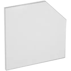 Edelstahl-Arbeitsplatte ∙ Fünfeck ∙ V6000-01083-XD