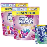 Weißer Riese Color Trio-Caps A-Th. Orchidee & Macadamiaöl, 1x 120 WL & WC FRISCH