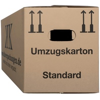 100 Premium Faltkartons Umzugskarton braun NEUWARE