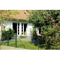 GAH Alberts Alberts Komplettset Zauneck-Set für Maschendrahtzaun 75 cm zA grün