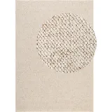 HANSE HOME Elle Decoration Rocco Woll-Optik Teppich Rocco Creme - Creme