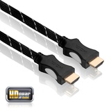 PureLink HDGear HC0065-075B - HDMI Kabel mit Ethernet Kanal, beidseitiger HDMI-A Stecker (7,5m)