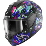 Raging Beast Schwarz/Pink/Grün/Blau L