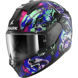 Shark Ridill 2 Raging Beast Schwarz/Pink/Grün/Blau L