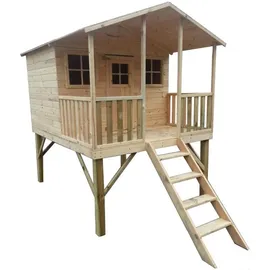 4iq group Spielhaus GUCIO 239 x 190 x 256 cm Grün
