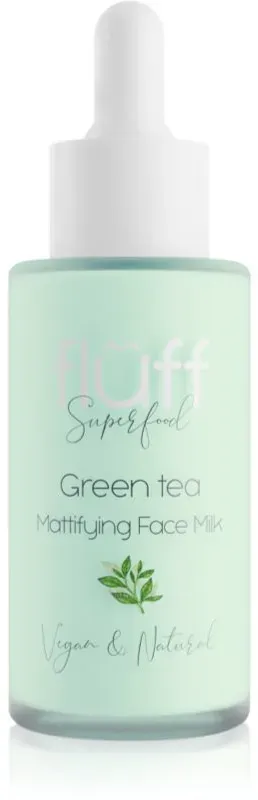 Fluff Superfood Gesichtsserum für mattes Aussehen Green Tea 40 ml