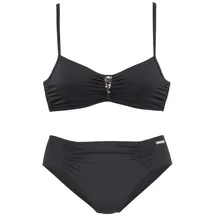 LASCANA Bügel-Bikini Damen schwarz Gr.38 Cup C