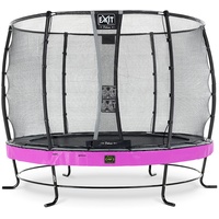 EXIT TOYS Elegant Premium Trampolin 305 cm inkl. Deluxe Sicherheitsnetz lila