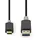 Nedis USB-C auf USB-A 1 m Grau
