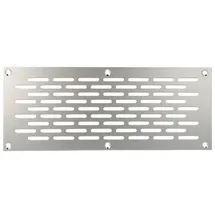 MS Beschläge Lüftungsgitter Aluminium 200x80mm