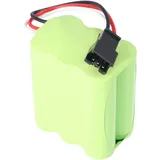 AccuCell 2000mAh Akku passend für Tivoli Audio PAL+ Radio Akku MA-4, Tivoli PP-2 mit Stecker dreipolig 14,4Wh