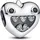 Pandora Mamas Kleine Monster Herz-Charm schwarz 793768C01