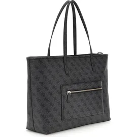 GUESS Shopper Power Play II Large Tech Tote Coal Logo