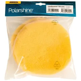 Mirka Lammfellpad Pro gelb 2 St. 150 mm