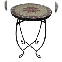 Gravidus Beistelltisch Ø 36 x 61 cm braun