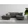 sit&more Stauraumhocker Maggiore 100% Polyester 102 x 48 x 67 cm Grau