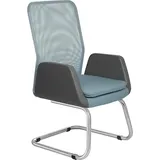 aea Modern Chefsessel Kunststoff Blau
