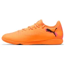 Puma Future 8 Play Hallenschuhe Herren Heat Fire/Puma Black/Ravish 41